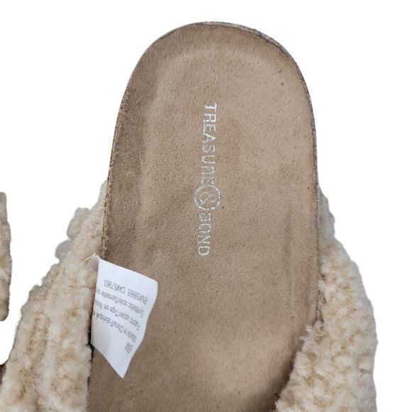 Treasure & Bond Davina Faux Shearling Slide 6M NWOT - Picture 10 of 15